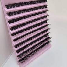 False Eyelash Set | 200 80D Naturally Thick Eyelashes | DIY At Home, Perfect For Daily And Special Occasions With False Eyelashes (80D) - 查看 6