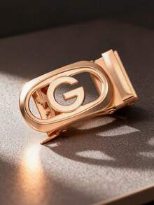 男士奢华商务皮带，字母合金自动扣皮带，高品质印花皮带，适合日常佩戴、搭配服装、休闲场合，是馈赠佳品。 - 彩色 - 查看 10