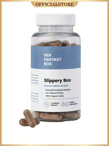 Slippery Box Feminine Care For Vaginal Health - 60 Fast-Acting Capsules For Women's Wellness, PH Balance, And Intimate Support, Probiotics For Women - 3瓶 - 查看 8