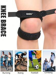 Miếng đệm đầu gối có thể điều chỉnh, thoáng khí, chống trượt, dùng được cho cả nam và nữ, thích hợp cho leo núi, nhảy, bóng rổ, bóng đá, squat sâu, tập thể dục, hỗ trợ đầu gối, bảo vệ đầu gối và chân. - Nhiều màu - Xem 9