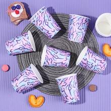 20/40/60pcs,Iridescent Kpop Birthday Party Cups Kpop Themed Purple Blue Pink Hot Cold Paper Cups For Music Birthday Wedding BabyShower Party Supplies Decor,K Pop Party 9oz Paper Cups Cups For Hot Cold Music Kpop Happy Birthday Party Decorations - Multicolor - View 5