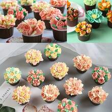 4pcs Stainless Steel Piping Nozzles, Suitable For Daily Baking And Pastry Making - Silver - View 4