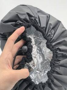 5/3/1pc Set New Double-Layer Adjustable Bonnet Cap, Shower Cap, Hair Treatment Cap. Anti-Hair Loss Cap, Postpartum Cap, Hair Mask Cap For Wet/Dry Hair, Sleep Cap - Multicolor - View 5