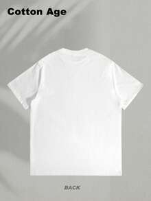 Camiseta de hombre Napoli diseño italiano para pareja ideal como regalo de cumpleaños para hombres regalo perfecto 100% algodón camiseta masculina de verano con estampado transpirable holgada suave y cómoda para uso diario en exteriores estilo casual para pareja - Blanco - Ver 4