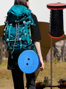 Ghế xếp gọn, dày dặn, dễ mang theo, thích hợp cho cắm trại ngoài trời và dã ngoại. - Ghế gấp có thể kéo dài - Xem 1