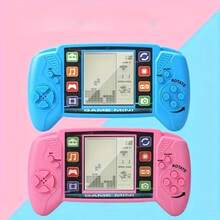1 Portable Game Console, Educational Handheld Game Device, Training Equipment, Classic Electronic Toy, Suitable As Birthday Gift, Christmas Gift, Excellent Gift, Electronic Pet, Handheld Game Console - Multicolor - View 8