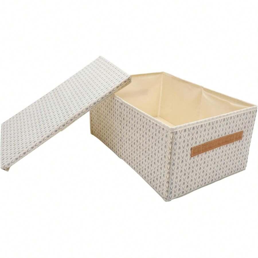 Caja Organizadora Para Ropa y Sábanas Almacenamiento De Resistente Para Dormitorios y Salas Diseño Práctico y Versátil Para Casa y Dormitorios Estudiantiles - 1 - Ver 1