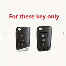 Zinc Alloy Car Key Cover For Golf 7 MK7, Tiguan MK2, SEAT Ateca, Leon FR 2, Ibiza, Octavia, Fashionable Design, Great Gift - Green - View 5