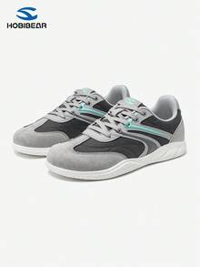 HOBIBEAR Giày thể thao thường ngày unisex, giày thoải mái với mũi rộng, đế mềm, phù hợp cho mọi mùa. - Xám - Xem 2