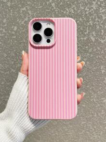 3pcs Set Soft Faux Leather Texture Bowknot/Stripe/Polka Dot Phone Case, Cute Girly Aesthetic Design, Shock-Resistant Protective Cover Compatible With IPhone & Galaxy - Multicolor - View 9