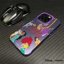 Disney Princess Create Your Story Group Design Phone Case Suitable For IPhone 17/17 Pro/17 Pro Max/17 Air/16/15/14/13/12/11/X Series Iphone 17 Pro Max Case Iphone 17 Pro Case Iphone 17 Case Stocking Stuffers The Girlfriend - Purple - View 1