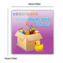 Picture Recognition Big Cards | Visual Association Training | Family Interaction | Holiday Gift - Large Card Book - View 7