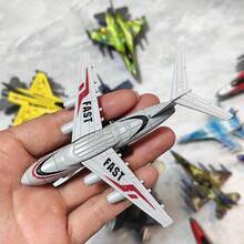 Realistic Model Airplanes, Helicopters And Jets, Aviation Decor Collectibles, No Battery Required, Ideal Birthday Gift For Boys - Black - View 10