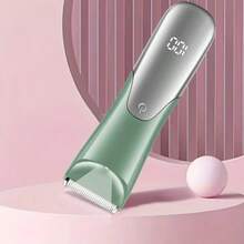 Women's Electric Shaver, Stainless Steel Blade, Multi-Purpose Aluminum Foil Shaver, With Type-C USB Charging, Used For Face, Armpit, Arm, Bikini Line, Leg And Whole Body Hair Removal Battery Capacity 500mAh - Green - View 11