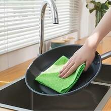Microfiber Cleaning Cloth Pack, Multipurpose Durable & Absorbent Towel, Effortlessly Removes Stains & Grease, Ideal For Home & Kitchen Use Living Room Bedroom Bathroom & Furniture, 5/10/20pcs, Essential Cleaning Supplies - 10 Mixed Colors - View 9
