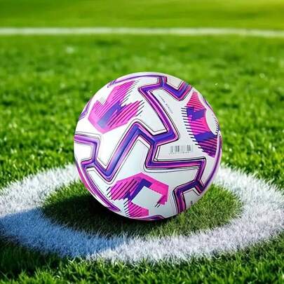 Advanced PU Leather Football - Seamless, Highly Elastic And Durable, Suitable For Adult Training And Competition, Size 5