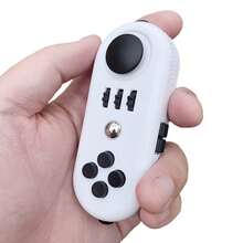 1个手指玩具抗压骰子，缓解自闭症成人的焦虑和压力 - 彩色 - 查看 6