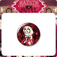 58mm Hell Inn Anime Merchandise Badge Alastor Angel Student Pin - 1PC - View 12