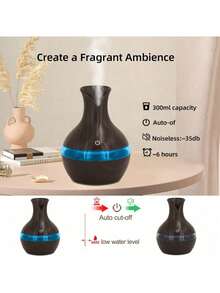 Difusor de aroma - Negro - Ver 6