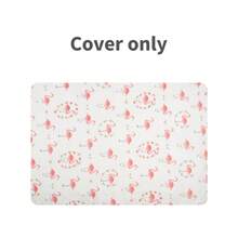 ALVABABY 1pc Cartoon Print Portable Baby Crib Cover, Soft & Breathable, Removable & Washable, Suitable For All Seasons - Multicolor - View 19