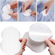 Underarm Sweat Pads, Disposable Underarm Sweat Absorbing Pads, Effective, Breathable, Invisible, Sweat Absorbing Patches, Lightweight Sweat Absorbing, Comfortable Odorless, Easy To Use, Suitable For Hot Summer Men And Women (10/30/60/100), Travel, Sports, Outdoor, Summer, Stickers, Christmas Gifts, Body Care - White - View 4