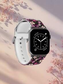 1条柔软弹性透气腕带，适用于 38mm 40mm 41mm 45mm 44mm 42mm 49mm，时尚休闲多色硅胶表带，兼容 Ultra系列S11/S10/SE/9/8/7/6/5/4/3/2/1 - 彩色 - 查看 3
