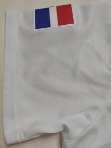 KTYSDE Men's Baseball Jersey #22 Classic White With Dominican Letter Embroidery, Loose Fit Short Sleeve Button-Up Sports Top, Suitable For Street Hip-Hop, Baseball, Golf Sports Training Spring - trắng - Xem 5