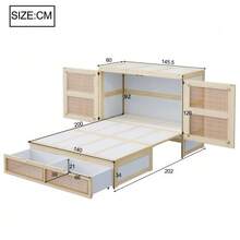 Bed Bases & Foundations - Natural Wood - View 2