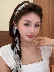 Bộ 1/3 chiếc băng đô cài tóc ruy băng hoa rộng mùa xuân hè, thiết kế vương miện cao với răng lược chống trượt, phụ kiện tóc đa năng, phong cách đồng quê cổ điển, ngọt ngào và dịu dàng, phù hợp cho các hoạt động hàng ngày, phụ kiện làm đẹp tối giản và thời trang dành cho nữ, trang trí nhà cửa và phòng ngủ. - Nhiều màu - Xem 13