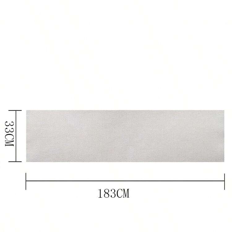 Piano Pattern Table Runner, Music Theme Party Decor For Dining Room, Kitchen Island - Black and White - View 6