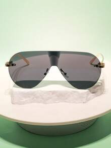 1 Pair Geometric Pattern Retro Casual Bohemian Palace Style Party Cute Street Elegant Unisex Middle East Ramadan Commute Party Fashion Glasses Casual Business Versatile All Season - A - View 10