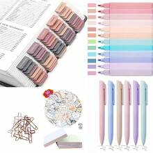 35件套圣经笔记套装，圣经学习用品，防渗墨圣经荧光笔和钢笔，圣经笔，圣经笔记套装礼品，圣经学习工具，文具，圣诞礼物 - 聖經 - 查看 3