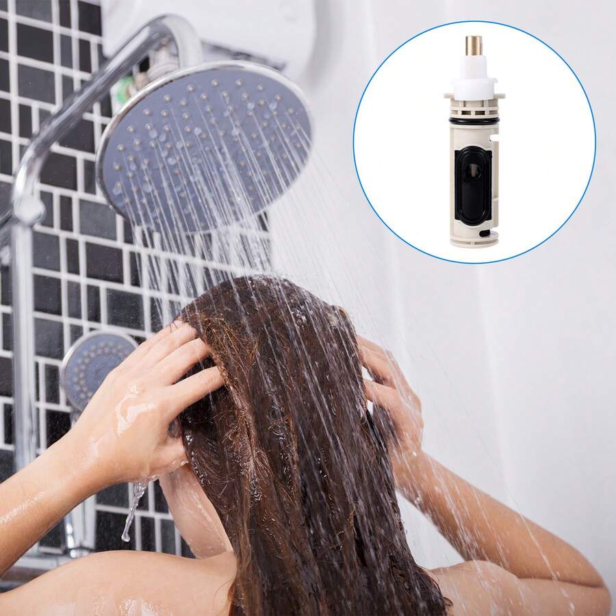 1pc 1222 Replacement Cartridge Compatible With Tub Shower, Faucet Replacement Parts Shower Cartridge Replacement 1222 Cartridge Shower Accessories - A - View 1