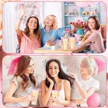 1pc/5pcs/10pcs 24oz Pink & Blue Bow Plastic Cups With Lids And Straws, Reusable, Cute Transparent Plastic Cups, Plastic Cups Suitable For Birthday, Wedding And Party Supplies, Reusable Plastic Cups With Pink Ribbons, Summer Beverage Cups, Suitable For Birthday, Wedding And Party Supplies, Perfect For Parties, Drinking, Coffee, Also Suitable For Mother's Day, Wedding, Birthday, Bachelorette Party Or As A Gift - View 6