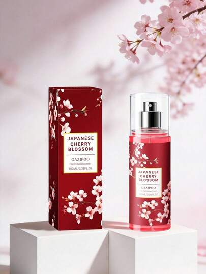 100毫升樱花高级香氛喷雾，家居香薰喷雾，空气清新剂，持久留香，天然香氛，防漏设计，家居装饰，是圣诞节、情人节、派对、万圣节、商务旅行、节日、送给父母、情侣、朋友的生日礼物的理想之选。