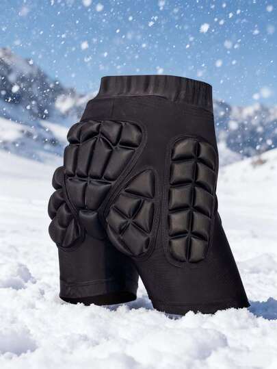 Multi-Size Roller Skating/Skiing Hip Padded Shorts, Skateboarding/Ice Skating/Cycling Impact Protection Padded Shorts For Outdoor Sports