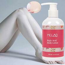 MELAO 果酸亮肤身体乳，7-14天均匀肤色，淡化色斑，适用于手肘、膝盖等部位，蕴含天然萃取物，保湿滋润，250毫升/8.45液盎司 - 紅色 - 查看 2
