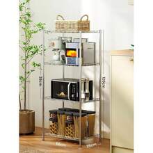 4 Tier Metal Shelving Unit Storage Rking Shelves Garage Warehouse Shed New - Multicolor - View 6