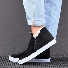 Women's Winter Wool Fur Ankle Boot, Cold Weather Women's Boot - 藍色 - 查看 7