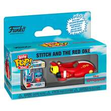 Funko POP Rides  Lilo & Stitch - Stitch And The Red One - Mini Vinyl Figure 2.5cm In Acrylic Case - Stitch In A Race Car - Official Product - Gift For Collectors - FREE Shipping ✅ 24/48h Delivery To Mainland Spain - Multicolor - View 1