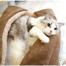 1PC Premium Thick Plush Pet Bed - Ultra Soft & Warmer Sleep Surface For Dogs & Cats, Enhanced Easy-Clean Design With Non-Slip Rectangular Base - Multicolor - View 8