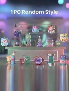 1 mô hình gấu bông Love Lab kiểu ngẫu nhiên, làm từ PVC và ABS, quà tặng Halloween dễ thương kết hợp Love Lab và gấu bông, quà tặng sưu tầm cho bạn bè và gia đình, được yêu thích bởi thiết kế độc đáo, kiểu dáng được giao ngẫu nhiên. - 1PC - Xem 2