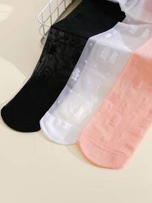 3pcs Ultra-Thin Stirrup Dance Tights, Stretchy Leggings Suitable For Girls - Multicolor - View 6