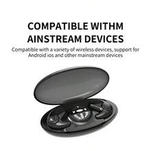 睡眠耳机，超薄入耳式，侧睡舒适无耳压，兼容所有智能手机 - 查看 9