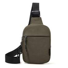 1 pieza Bolso de pecho/bandolera casual de nailon para adolescentes - A - Ver 8