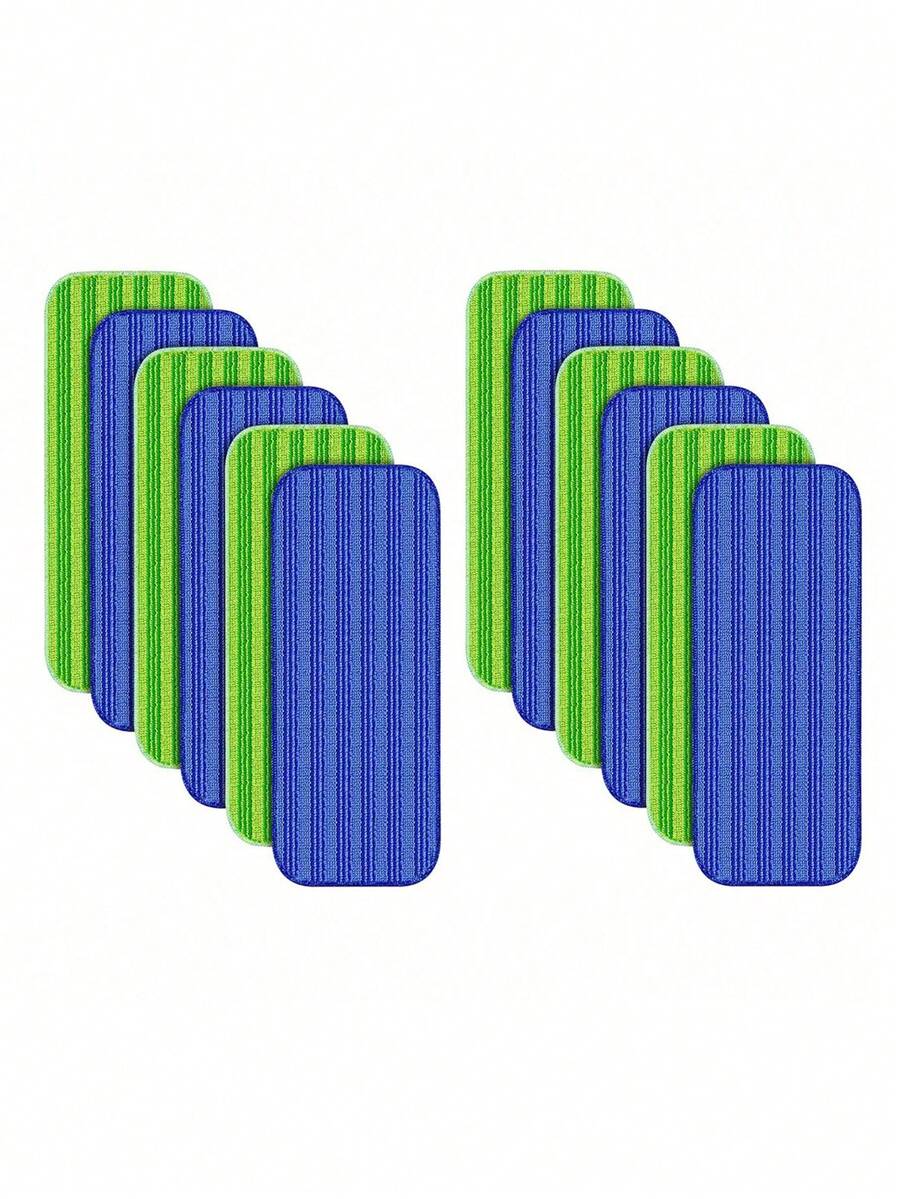 1/2 miếng lau bằng sợi microfiber tương thích với máy lau nhà Wet Jet, đầu lau nhà đa năng 12 inch dùng được cả khô và ướt. - vải lau nhà - Xem 1