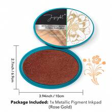 Metallic Pigment Ink Pad Stamping Tools For Clear Stamps Scrapbooking Handmade Craft Art Paint Ink Pad - Ink Pad - View 16