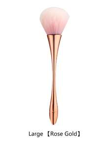 1/2 piezas Brocha de maquillaje en polvo grande, Set de brochas de maquillaje con forma de cintura, Brocha de maquillaje en polvo roja de pelo suave con forma de cintura, Set de brochas de maquillaje individuales para contornear - Multicolor - Ver 7