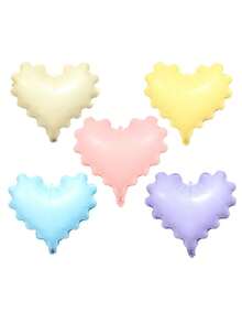 1 quả bóng bay hình trái tim mạ vàng có thể tùy chỉnh, in tên, bóng bay hình trái tim mờ, bóng bay ngày Valentine, bóng bay sinh nhật cá nhân hóa, bóng bay tùy chỉnh, bóng bay tự thiết kế - Nhiều màu - Xem 8