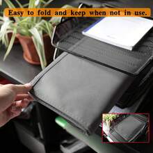 1pc Oxford Cloth Monitor Dust Cover, Waterproof & Wear-Resistant Protective Sleeve, Suitable For 24/27/32 Inch Computer Monitors, Anti-Static Design, Durable Dust Cover For Home, Office, Gaming Desk, Desktop PC Setup And Daily Use, Fashionable And Practical Computer Desktop Accessory - A - View 9